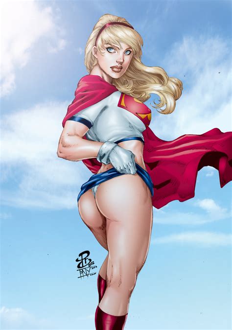 Awesome Ass Renato Camilo Art Supergirl Porn Pics