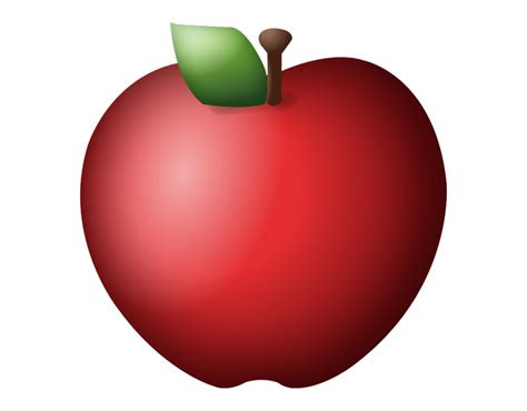 Sad Emoji Clipart Apple Apple Emoji No Background