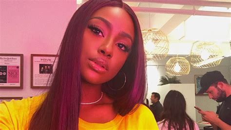 Justine Skye Shares Her Tips For Perfect Purple Hair Interview Allure