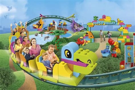 Legoland Gives First Look At Brand New Duplo Rollercoaster And Kids