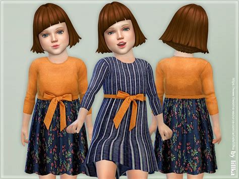 The Sims Resource Toddler Dresses Collection P110 Needs Toddler Stuff