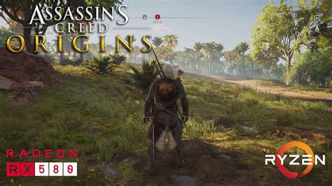 Assassin S Creed Origins Patch 1 6 0 RX 580 Ryzen 5 5600X FPS