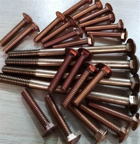 C65500 High Silicon Bronze Carriage Bolts By Yushung Metal Products Co