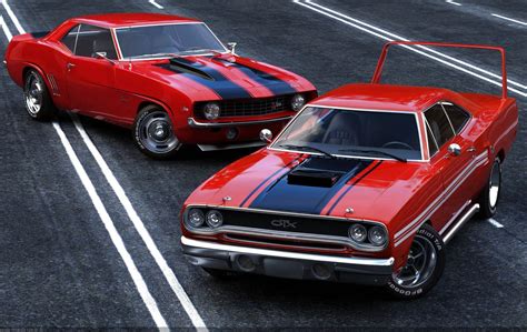Cool Muscle Cars Wallpapers Wallpaper Cave