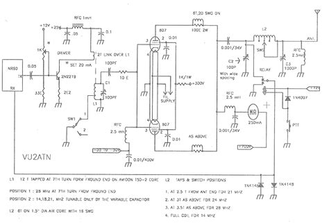 Vu2atn Qro Using 807 Valves Linear Amplifier Schematic Circuit Diagram