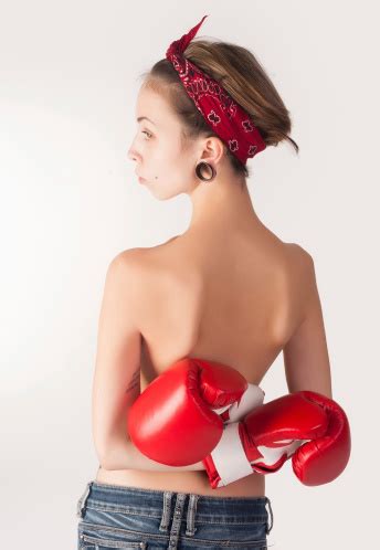 It aired on mbc every monday and tuesday at 22:00 (kst) from september 26 to november 15, 2016 for 16 episodes. Beautiful Topless Woman With Boxing Gloves Stock Photo ...