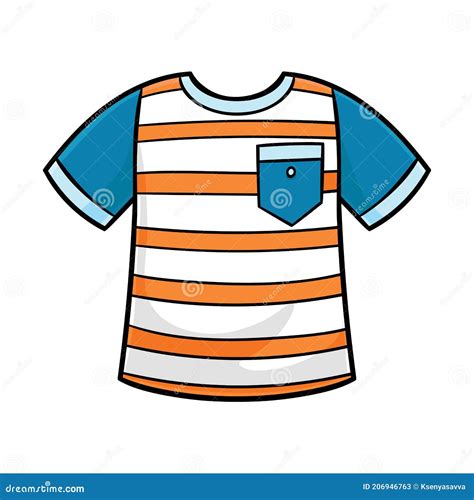 Cartoon Vector Illustration For Kids T Shirt Stock Vector