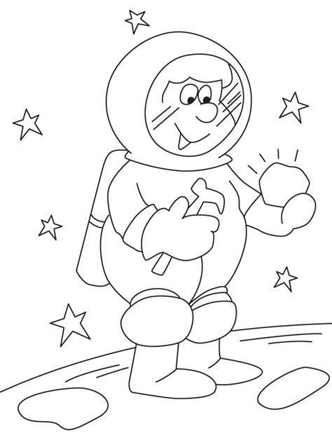 An astronaut is a person who has been in space. Free Printable Astronaut Coloring Pages For Kids