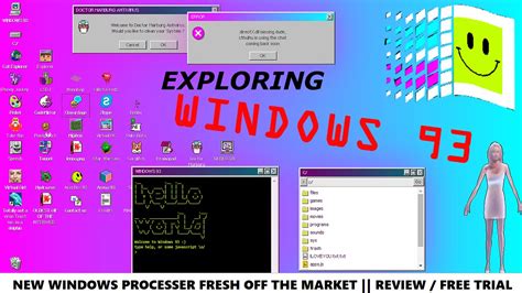 Exploring Windows 93 Showcasereview New Youtube