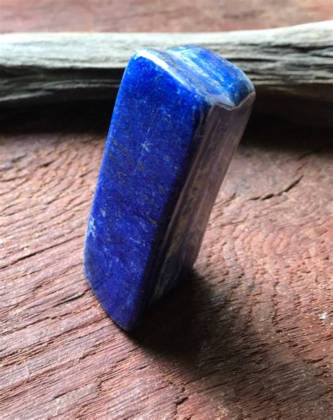 Lapis Lazuli Solid And Thick Standing Stone Pished Afghanistan 150