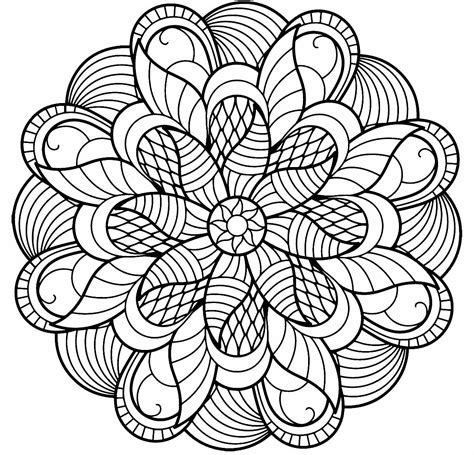40 Desenhos De Mandala Para Imprimir E Colorir Como Fazer Em Casa