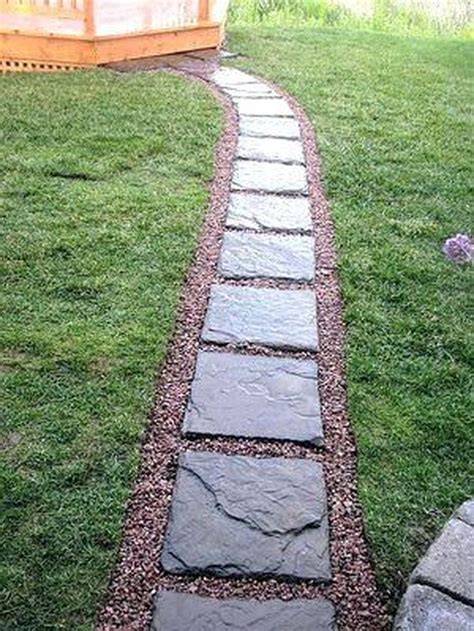35 Nice Garden Stepping Stone Design Ideas Homepiez Backyard