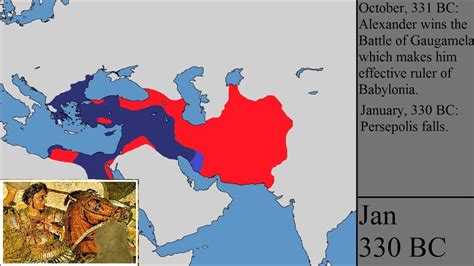 The Conquests Of Alexander The Great Timeline