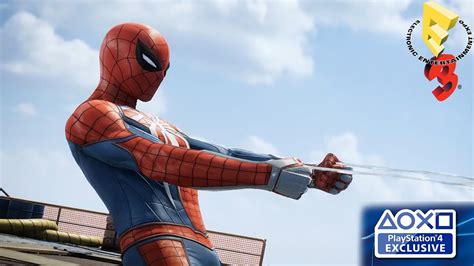 Ps4 Spider Man Gameplay Demo Walkthrough E3 2018 Hd 1080p 60fps Youtube