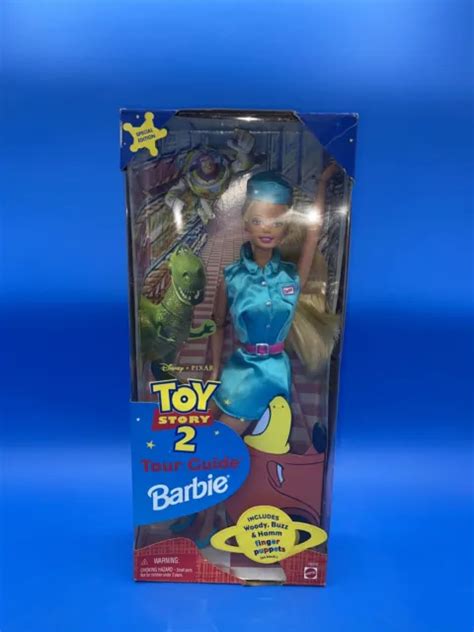 Mattel Toy Story 2 Tour Guide Barbie 24015 1999 Nib Damage Box £