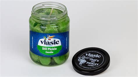 Vlasic Releases Pickle Scented Candle In Authentic Jar For National Pickle Day