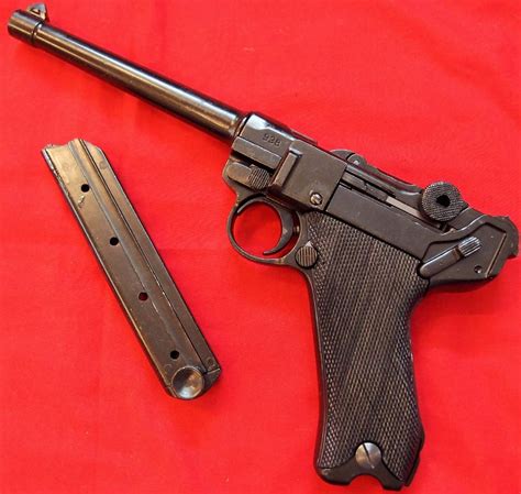 Replica Ww1 Ww2 German Navy Luger Pistol By Denix Jb Military Antiques