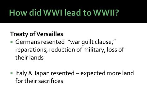 Chapters 23 And 24 Treaty Of Versailles Germans Resented War Guilt