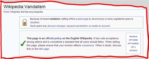 Context Switch Wikipedia Vandalism Page Vandalised
