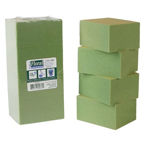 Lightweight, foamed pvc / foam pvc, or foam board, is expanded poly vinyl chloride with qualities that make it resistant to both moisture and corrosion. Gentle Grip Green Foam Floral Blocks, 4 Piece | Floral ...