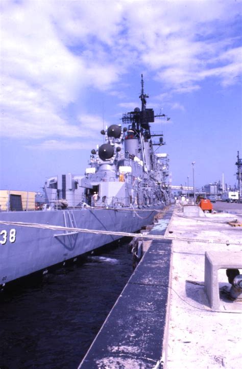 Florida Memory • Close Up View Of The Uss Luce Ddg 38 At The Mayport
