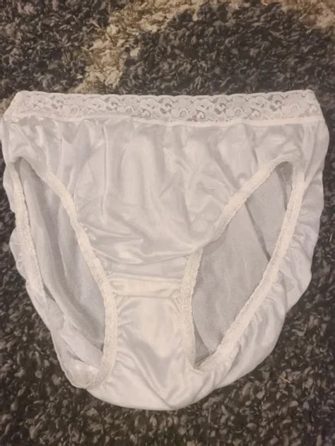 Vintage Hanes Her Way Hi Cut Size Panties W Tag S Nylon