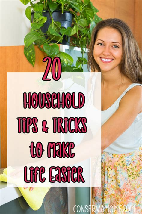20 Household Tips And Tricks To Make Life Easier Conservamom