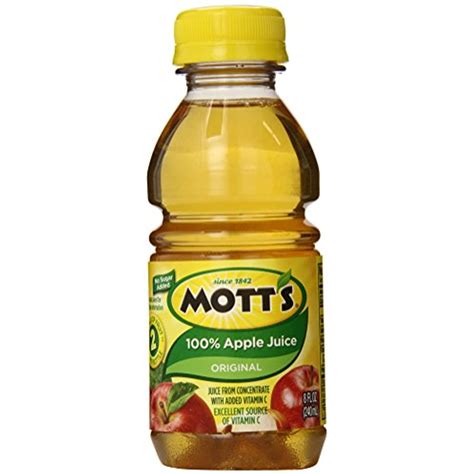 Motts 100 Apple Juice Original 24 Count