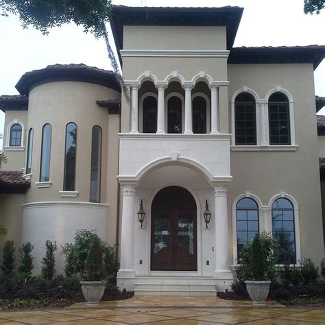 Custom Home Exterior Finishes Orlando Florida Castle Group