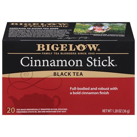 save on bigelow cinnamon stick tea bags order online delivery stop and shop