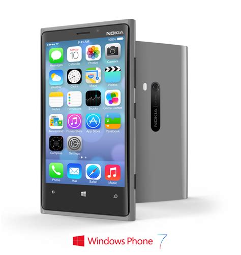 Ios 7 On A Windows Phone 8 Nokia Lumia 920 By Raikouto