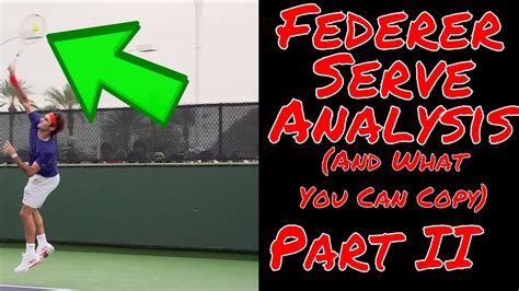 Roger federer backhand + forehand slow motion | court level. Roger Federer Slow Motion Serve + Analysis (2/2 ...