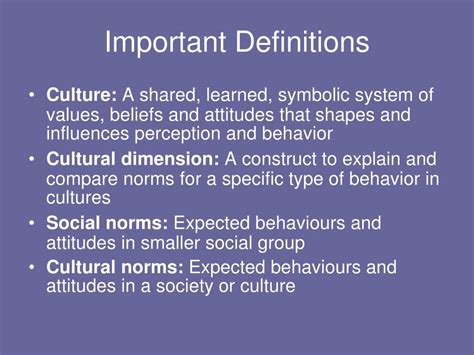 Ppt Cultural Norms Powerpoint Presentation Free Download Id2278955