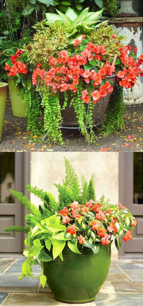 04 Fabulous Summer Container Garden Flowers Ideas Shade