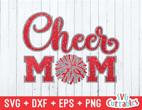 Cheer Mom svg Cut File | svgcuttablefiles