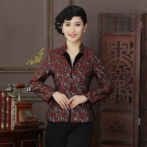 New Arrival High Quality Chinese Tradition Style Jackets Elegant Slim Jacket Coat Tang Suit Tops