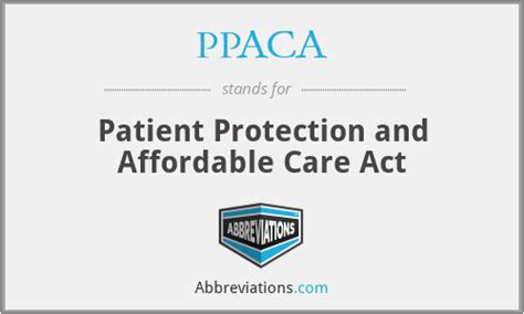 Ppaca Patient Protection And Affordable Care Act