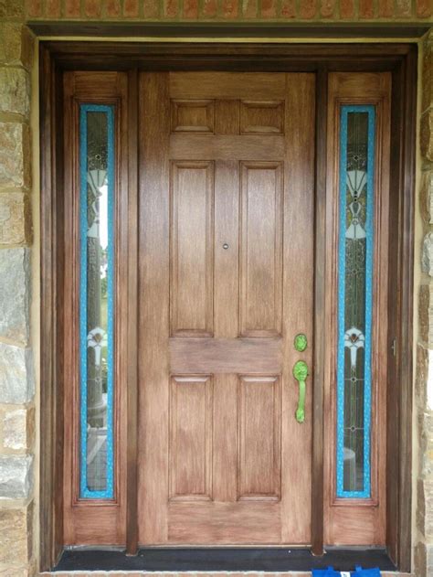 Types Of Stain To Use For Fiberglass Doors Ville Painters Inc