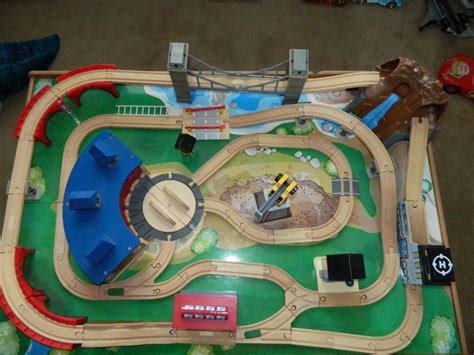 Thomas The Tank Engine Wooden Railway Track Layout Complete Sounds