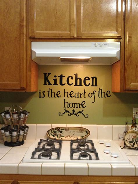 My First Vinyl Project Using My Cricut Cricut Projects Vinyl Kitchen