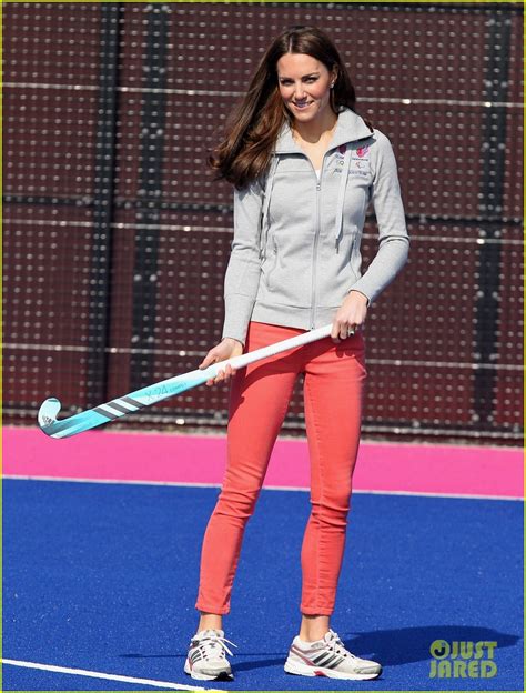 Duchess Kate Plays Field Hockey With Olympic Team Photo 2639256 Kate Middleton Photos Just