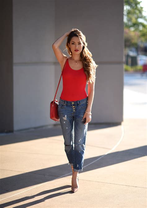 Bodysuits And Boyfriend Jeans Hapa Time