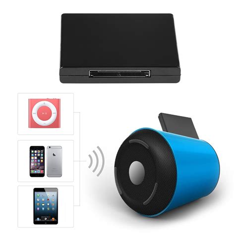 30 Pin Bluetooth Dock Adapter Wireless Music Audio Receiver For Ipad