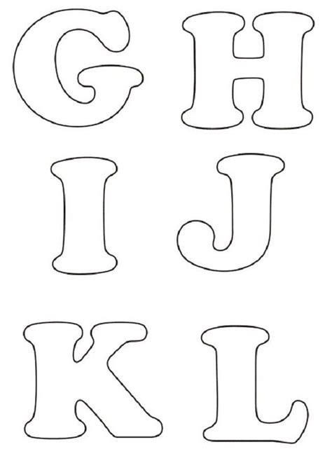 Moldes De Letras Para Imprimir → Grandes 3d Eva Lettering Alphabet