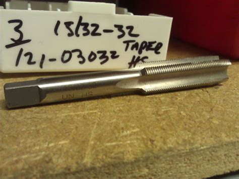 1532 32 Gh3 High Speed Steel 4 Flute Taper Tap North Bay Cutting Tools