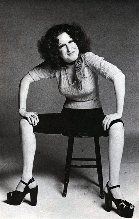 The Beautiful Miss Bette Midler Somewhere In The 1970s Roldschoolcool