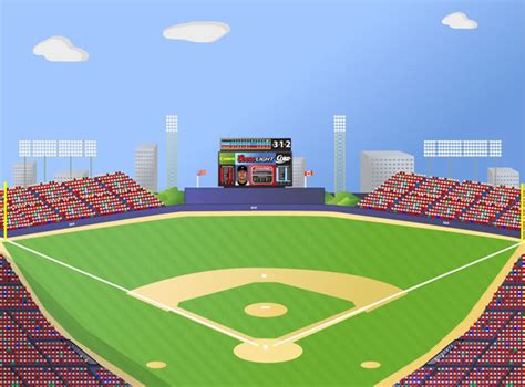 Baseball Stadium Clipart And Look At Clip Art Images Clipartlook