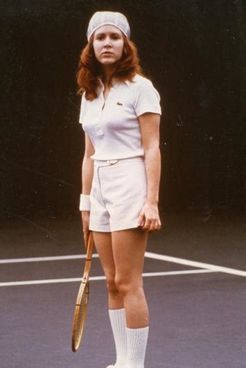 Carrie Fisher Tennis Leggy X Photo Img