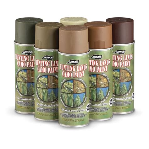 Hunting Lands Camo Paint Your Spray On Camo For Metal Wood And More