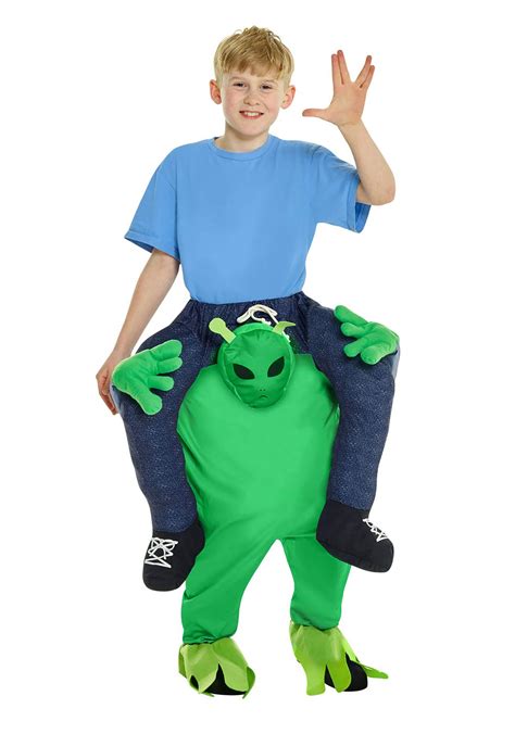Alien Piggyback Costume For A Child